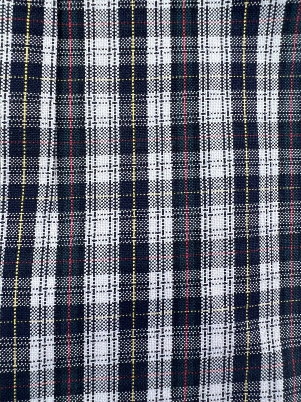 Ralph Lauren Mens Big Shirt 100% Cotton White Blue Plaid Button Up Shirt XL - Picture 10 of 10
